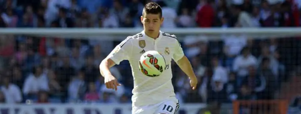 James evidencia el mal rollo de la plantilla madridista con Gareth Bale