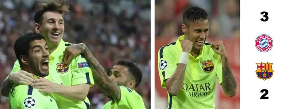 Gana el Bayern, el Barça se va a Berlín y todos contentos en Múnich