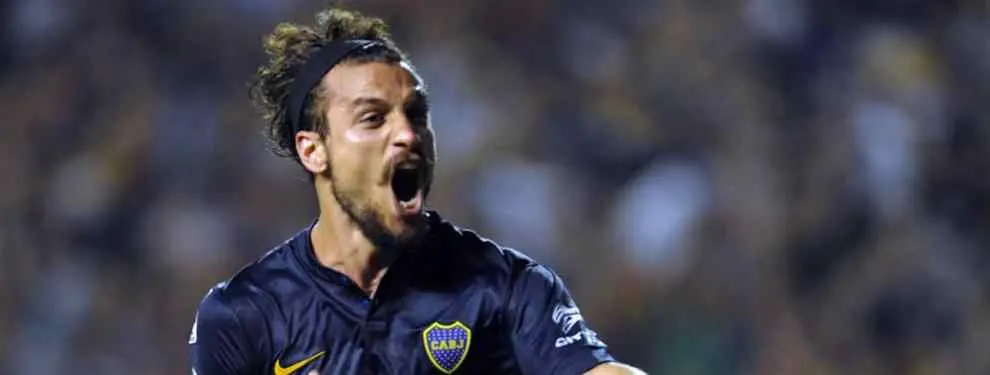 Maradona aconseja a Osvaldo para que vaya por el buen camino en Boca