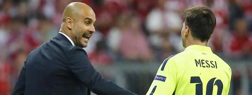Ya se sabe lo que le dijo Guardiola a Messi en el descanso del Bayern-Barça