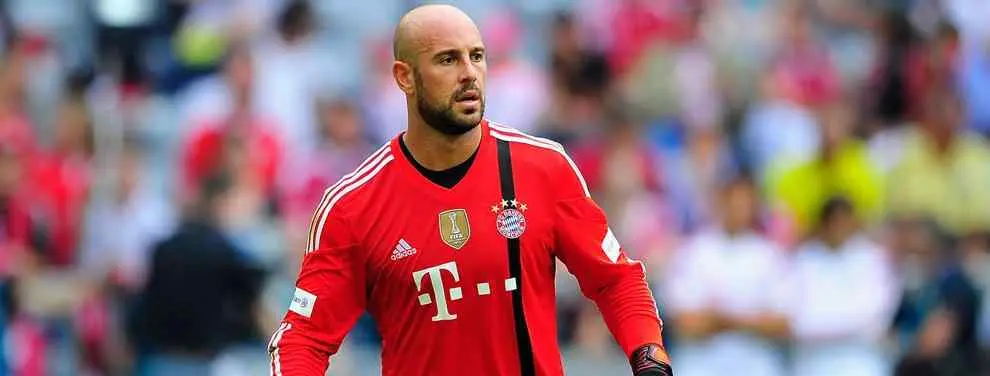 Pepe Reina se cansa de ser suplente de Manuel Neuer y regresa a Italia