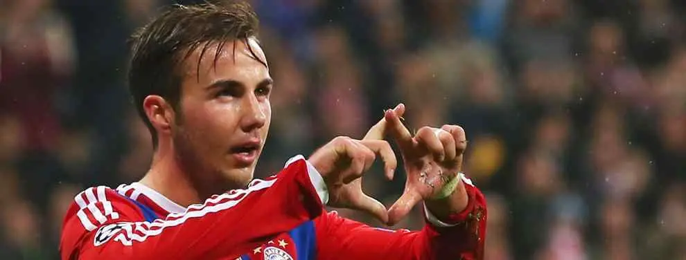 Mario Götze se pone en el mercado y se deja querer por el Barcelona