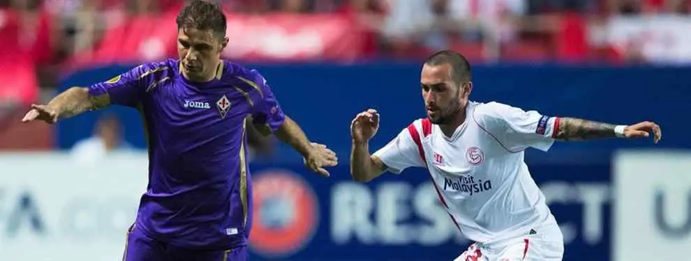 El Sevilla liquida a la Fiorentina y se va a Varsovia por la puerta grande