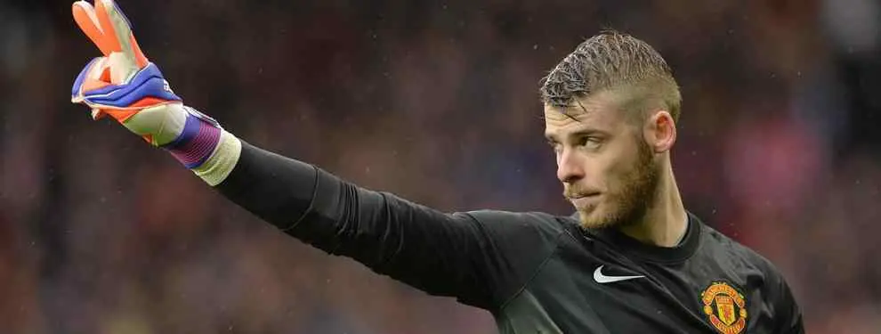 Louis Van Gaal ya ve a De Gea jugando en el Real Madrid