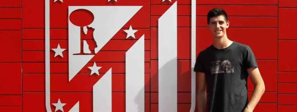 Courtois tiene la cabeza en el Chelsea pero el corazón en el Atlético