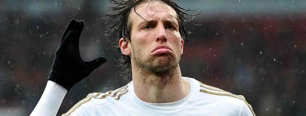 El delantero Michu prepara la Operación Retorno a la Liga española
