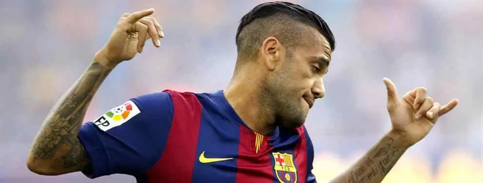 La directiva del Barça se siente chantajeada por Dani Alves