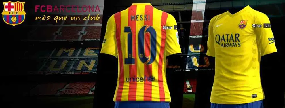 La camiseta titular del Barça 2016 no gusta y la suplente no sirve