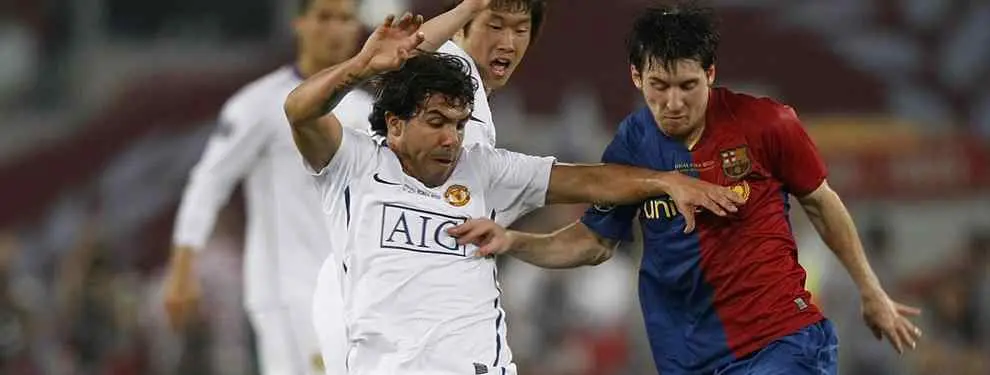 Carlos Tévez, un ganador nato se cruza en el camino de la Quinta del Barça