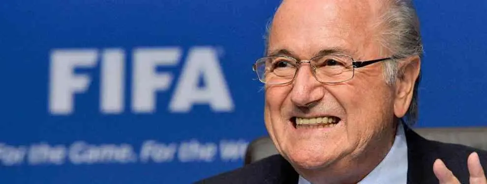 Joseph Blatter se muestra encantado por la 