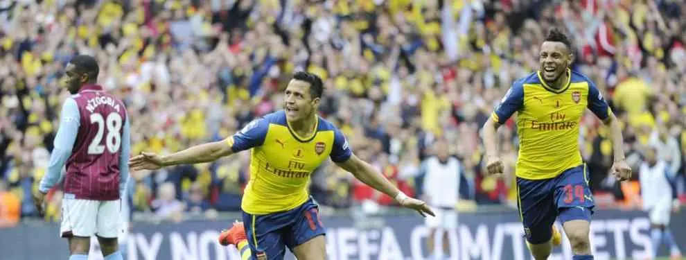 4-0: Un Arsenal liderado por Alexis revalida la FA Cup ante el Aston Villa