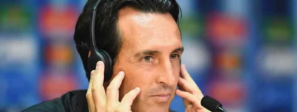 Unai Emery está pendiente de la decisión de Ancelotti sobre el Milan