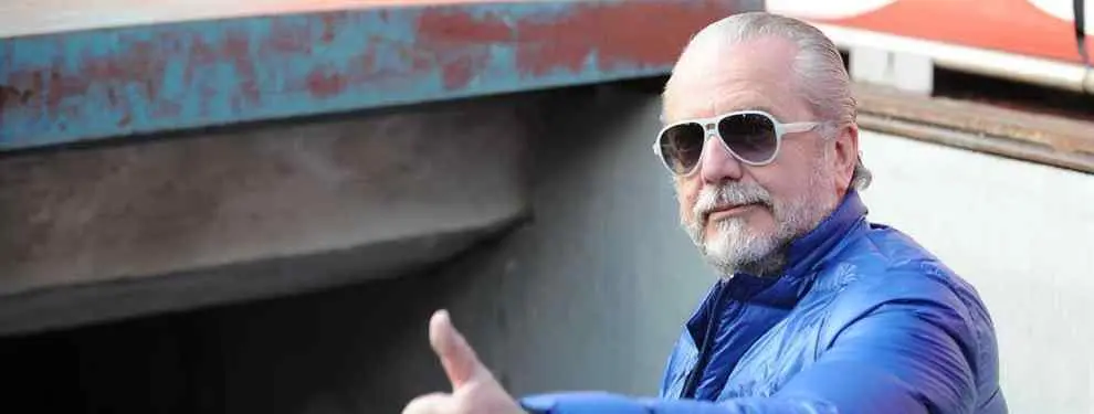 El presidente del Nápoles vuela a España para encontrar sustituto a Benítez