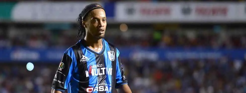 Ronaldinho prepara un nuevo desembarco en la Liga española para la 2015-16