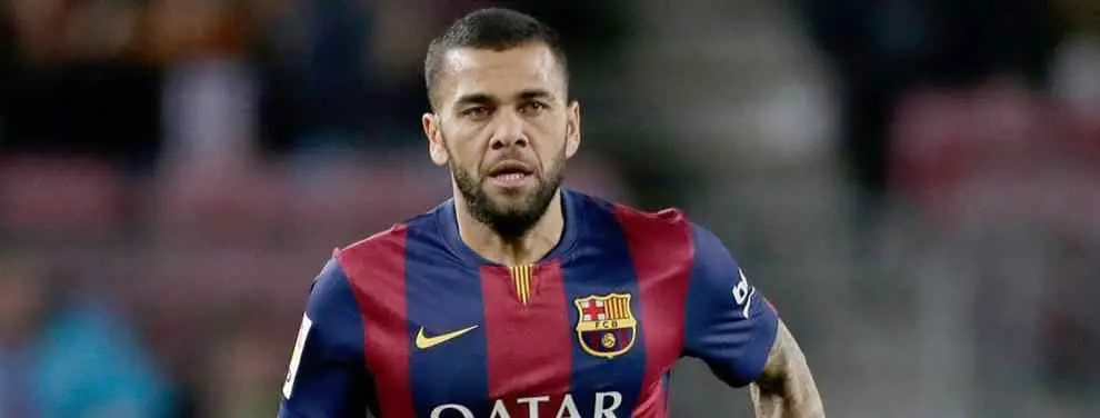 El Barcelona quiere forzar la marcha de Dani Alves para poder pagar a Pogba
