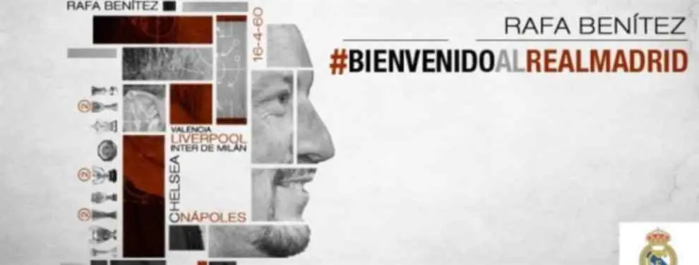 El Real Madrid maquilla el currículum de Rafa Benítez en su puesta de largo