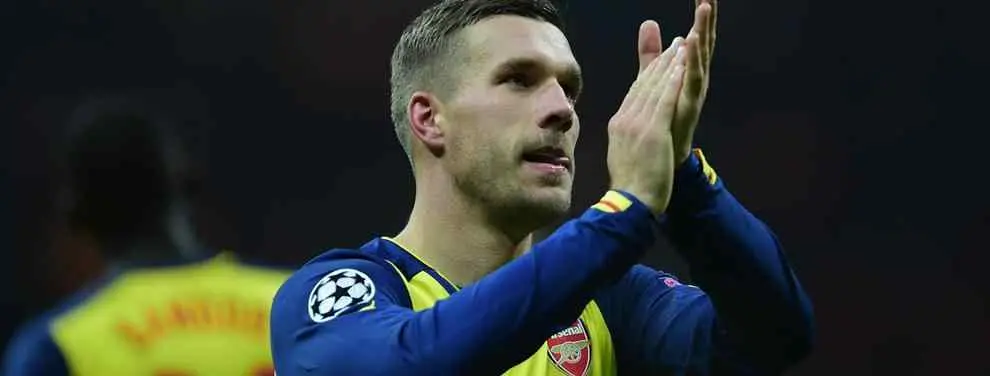 Podolski gana 125.000 euros en un concurso televisivo