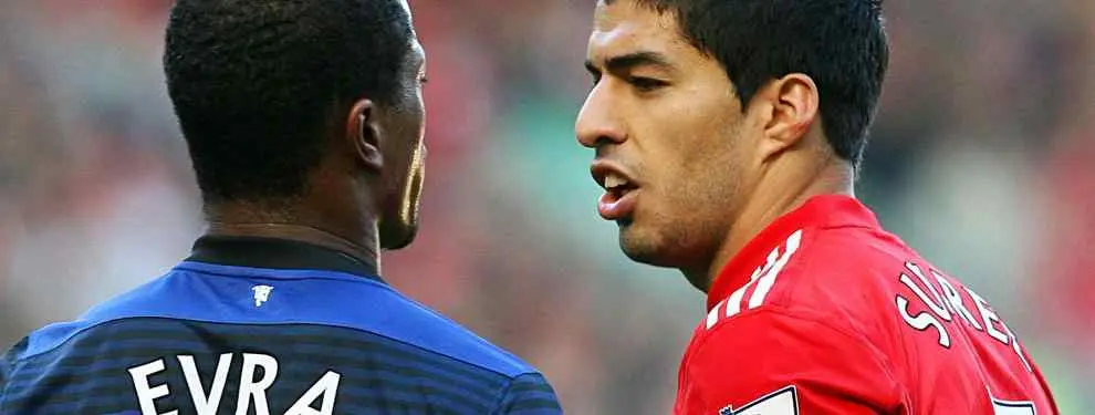 Recordamos las cuentas pendientes de Luis Suárez con Evra
