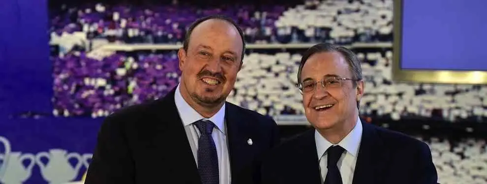 Florentino cierra la puerta a la sugerencia de Benítez para la delantera