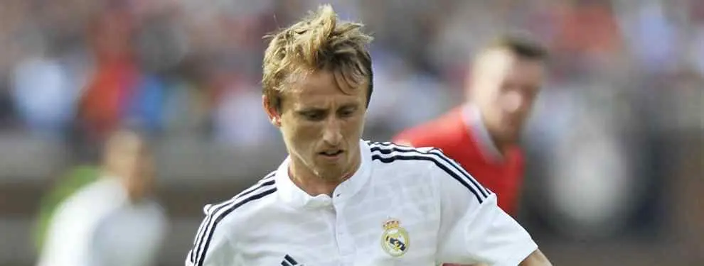 El futuro del croata Luka Modric en el Real Madrid está en el aire