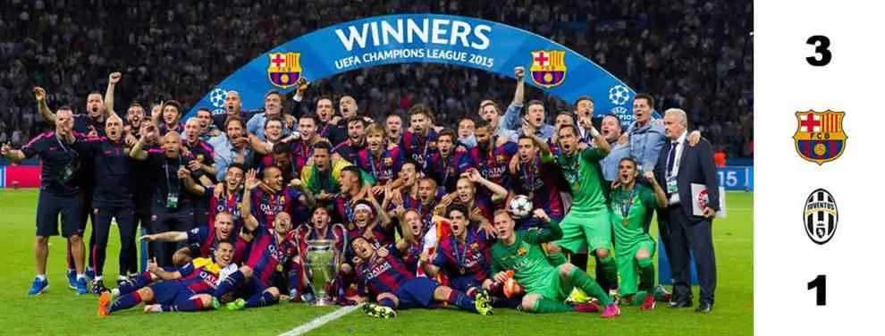 1-3: Copa, Liga y ¡CHAMPIONS!