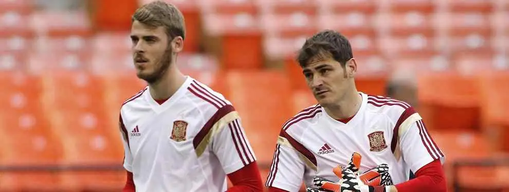 Así se ha movido De Gea para cargarse a Iker Casillas en el Real Madrid