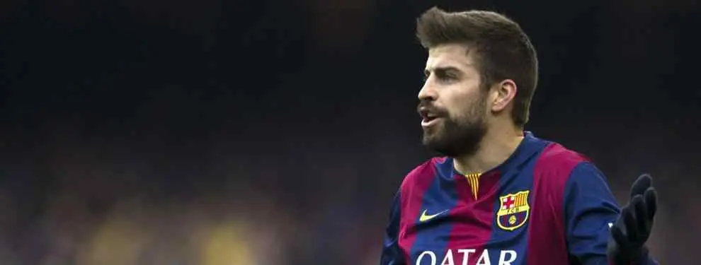León pasa factura a Gerard Piqué con una monumental bronca