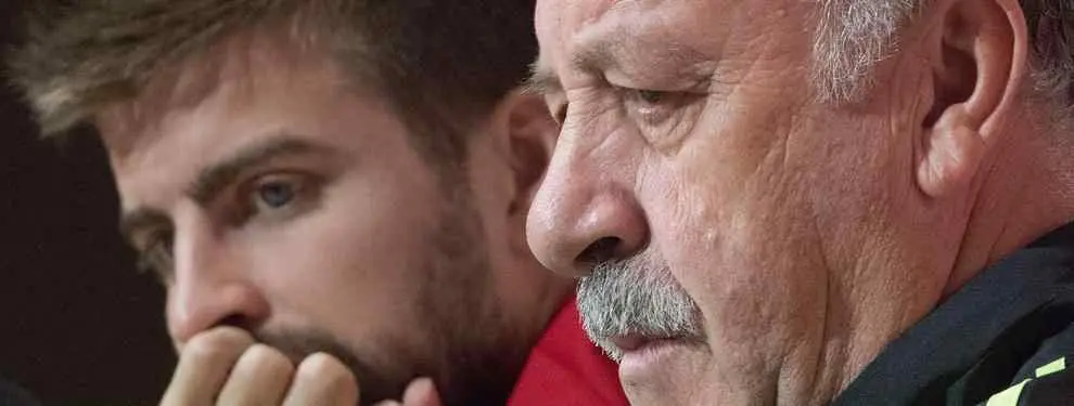 Piqué comunica a Del Bosque su voluntad de no seguir así en la Roja