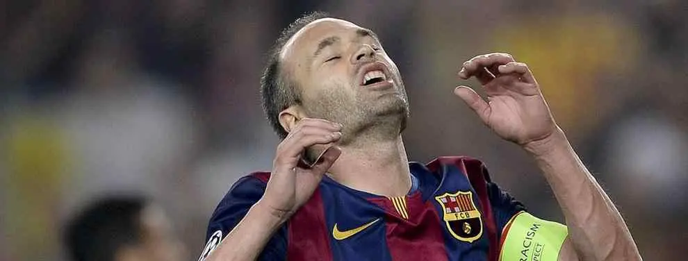 Los movimientos del Barça dejan a Iniesta en el banquillo en 2015-16