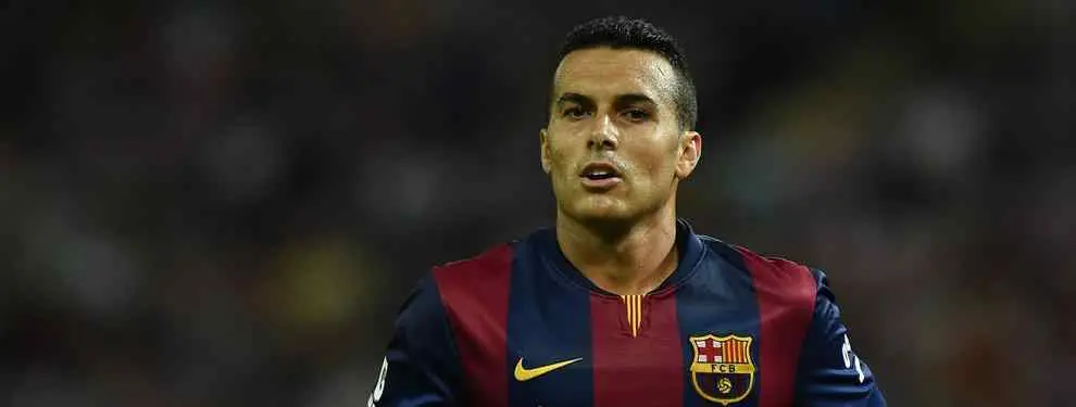Pedro podría abandonar el Camp Nou para recalar en la Ligue 1