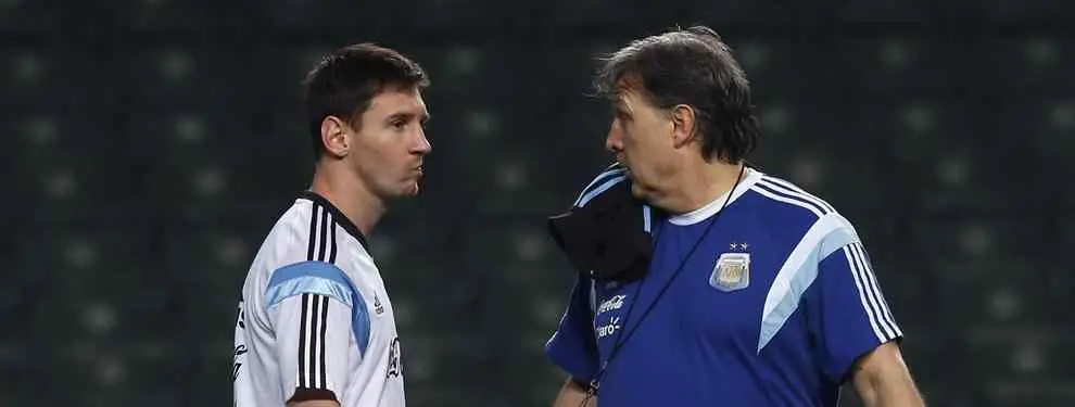 El 'Tata' Martino confiesa el estado físico real de Leo Messi