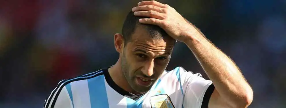 Javier Mascherano lamenta el tropiezo ante Paraguay y pide una reacción