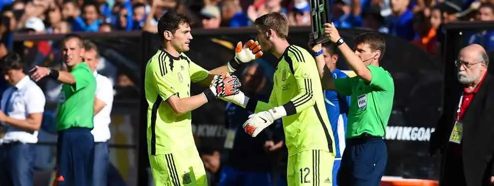 Casillas sigue teniendo una ventaja sobre De Gea en su pulso particular