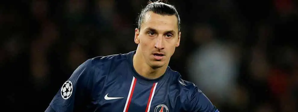 Giro en la postura del sueco Zlatan Ibrahimovic para seguir en el PSG