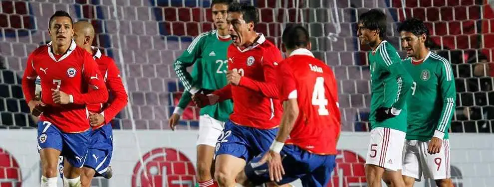 México sorprende a la selección de Chile y a Claudio Bravo con tres goles