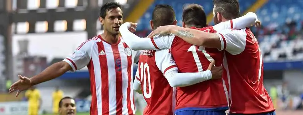 Paraguay arrolla a la selección de Jamaica, aunque sólo gana por 1-0