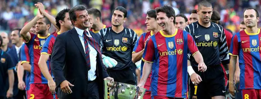 Algunos jugadores del Barcelona ya han felicitado a Laporta tras su anuncio