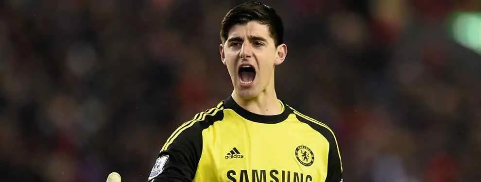 Thibaut Courtois la lía hablando sobre su futuro en el Chelsea