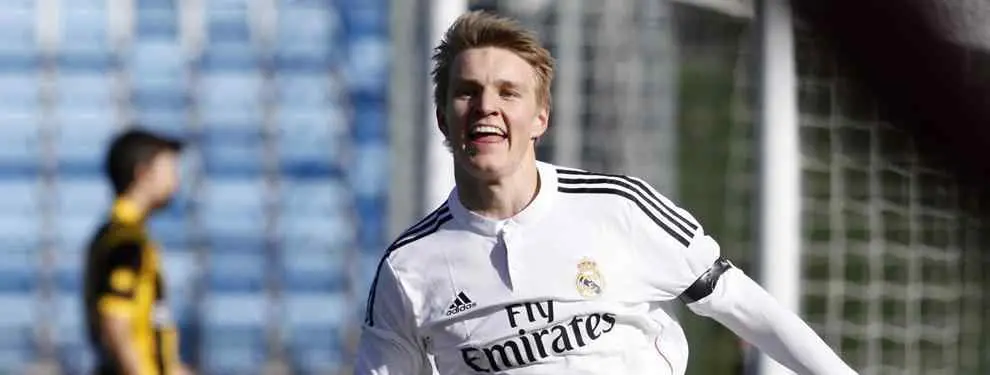 Rafa Benítez está realmente alucinando con los humos que se gasta Odegaard