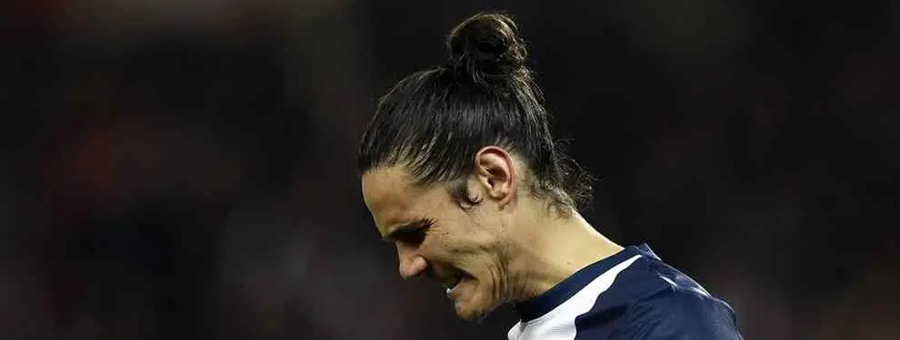 El rebote de Cavani con el Altético por la operación Jackson Martínez