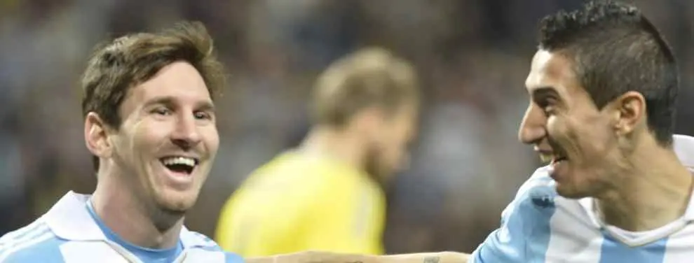 Aseguran que Luis Enrique ha exigido el fichaje de Di María para este año