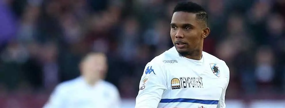 Samuel Eto´o se arrastrará en el final de su carrera por el fútbol turco