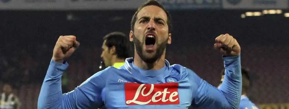 El Nápoles le pone precio a Higuaín: el triple de lo que pagó al Madrid
