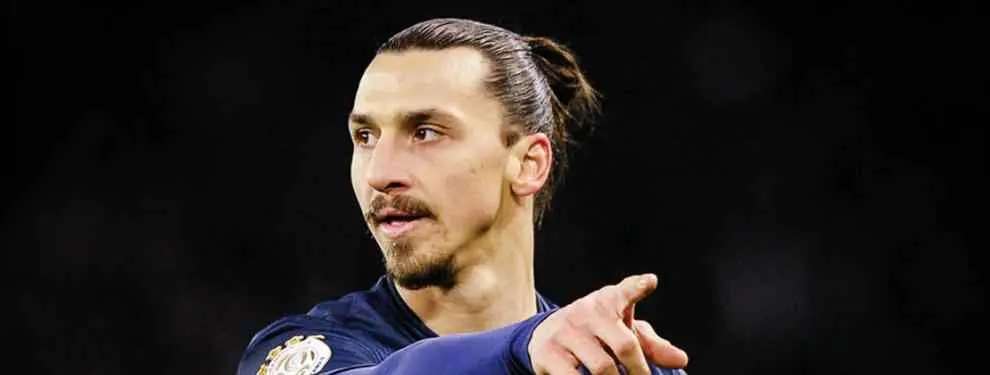 Ibrahimovic entra en escena como acompañante de Agüero en el nuevo Madrid