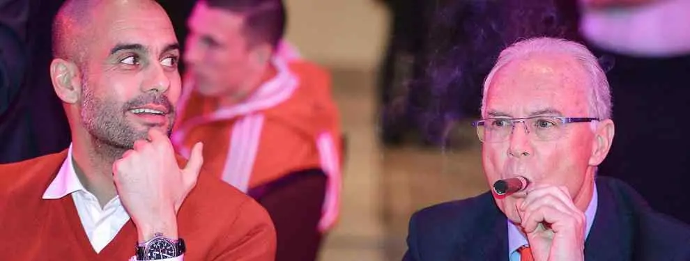 Beckenbauer avisa a Pep Guardiola de cuál puede ser su futuro en el Bayern