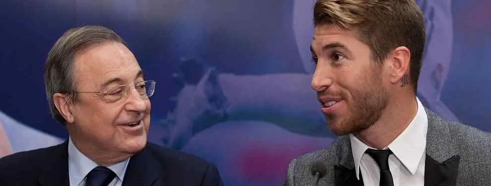 A Florentino sólo le queda una carta para intentar retener a Sergio Ramos