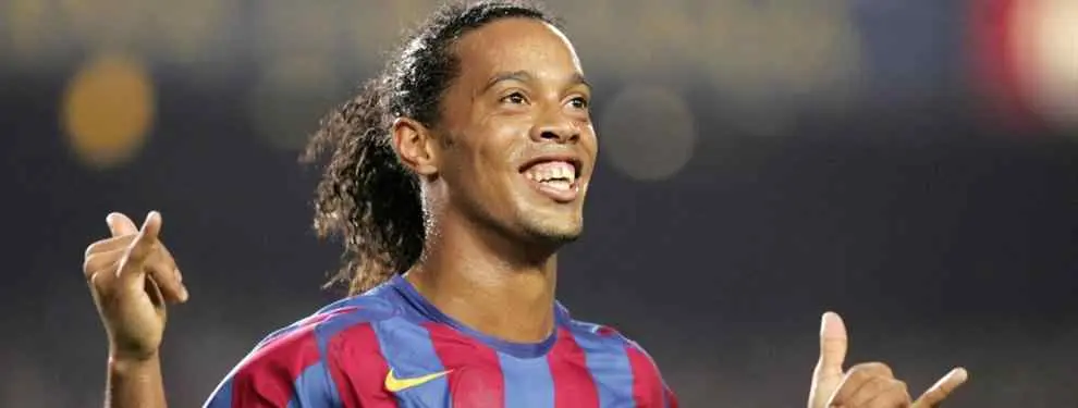 Ronaldinho presume en las redes sociales del 