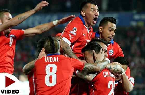 5-0: Chile golea a Bolivia y muestra a América quién es el favorito