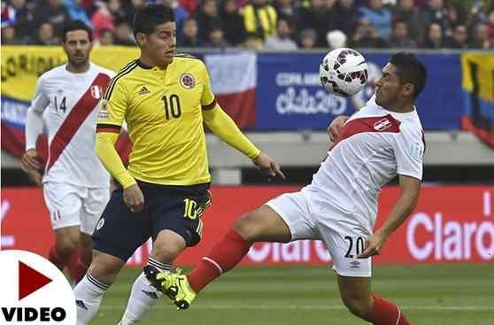 0-0: Una decepcionante Colombia no pasa del empate ante Perú