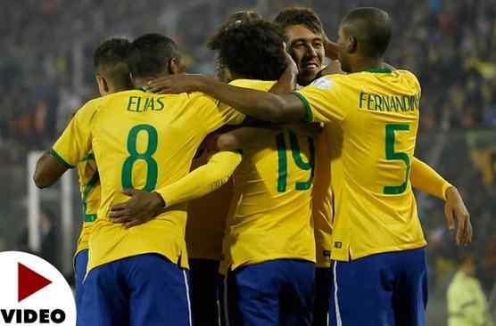 2-1: Sin Neymar Brasil mejoró y eliminó a Venezuela por la mínima